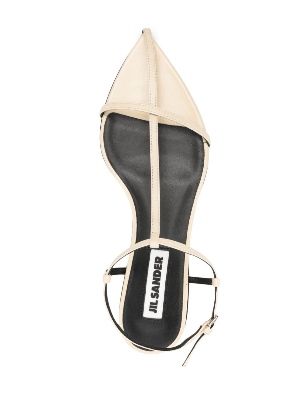 flat leather sandals - 4