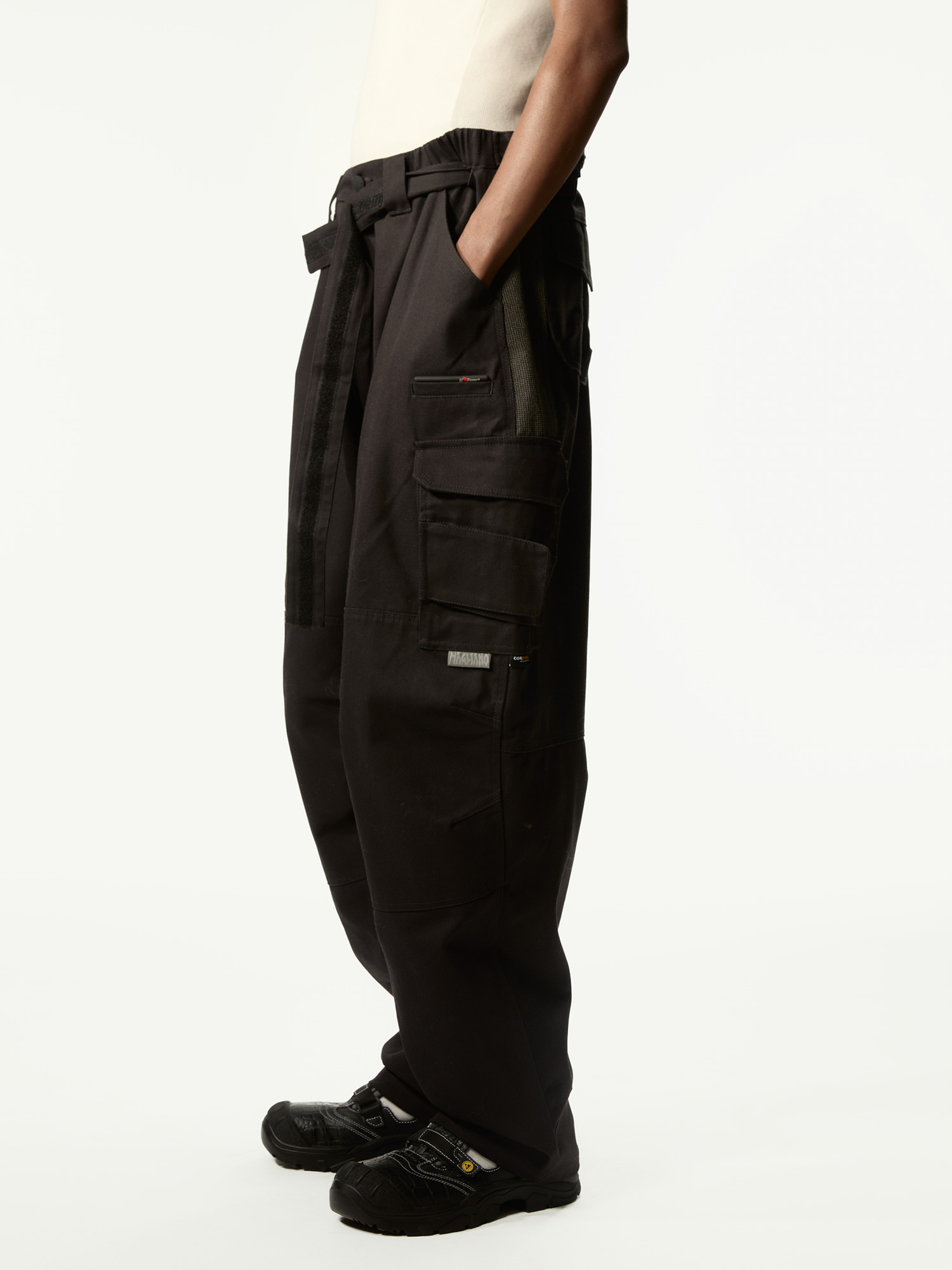 U-Power Cargo Pants Black - 5