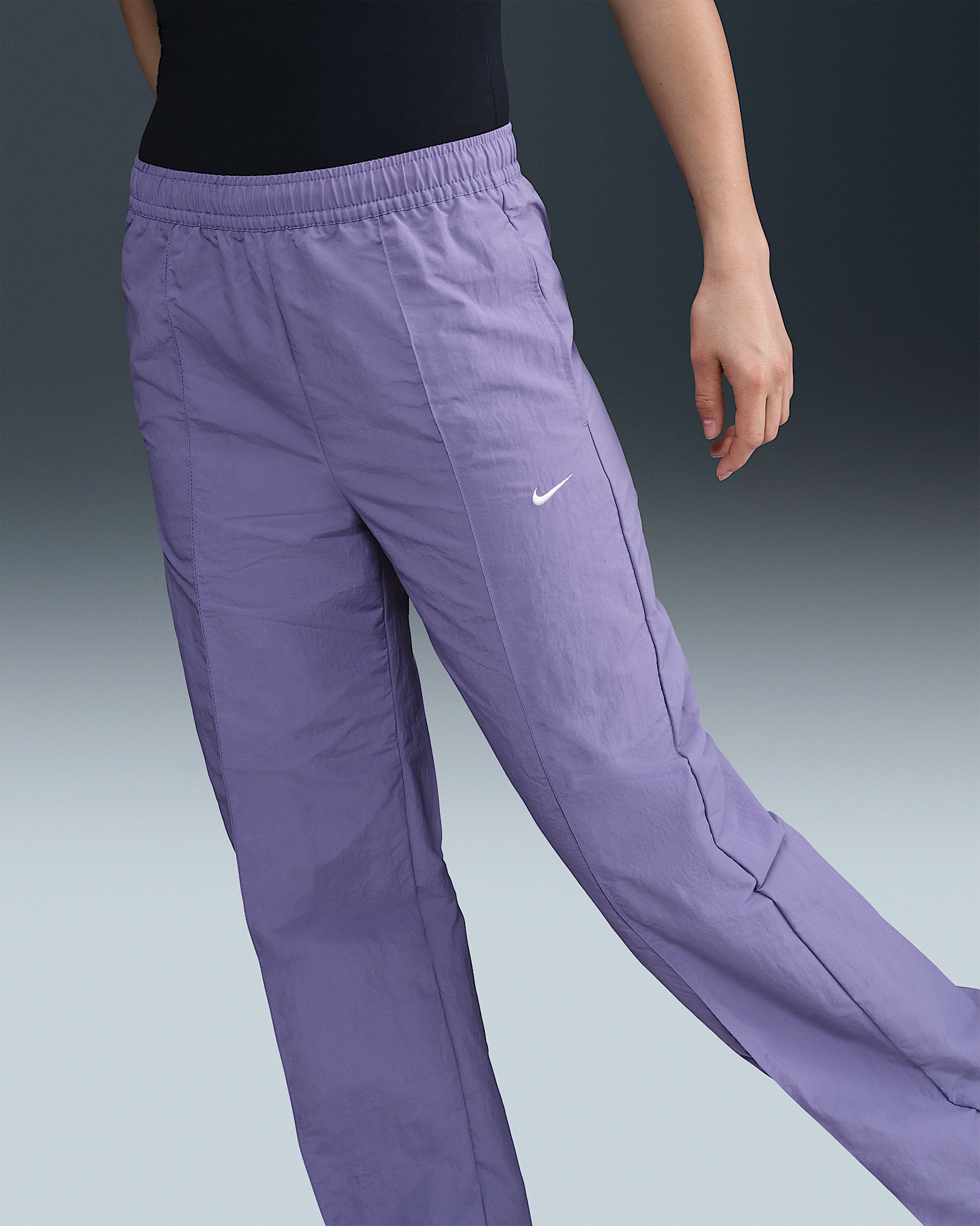 Nike Sportswear Everything Wovens Women's Mid-Rise Open-Hem Pants - 5
