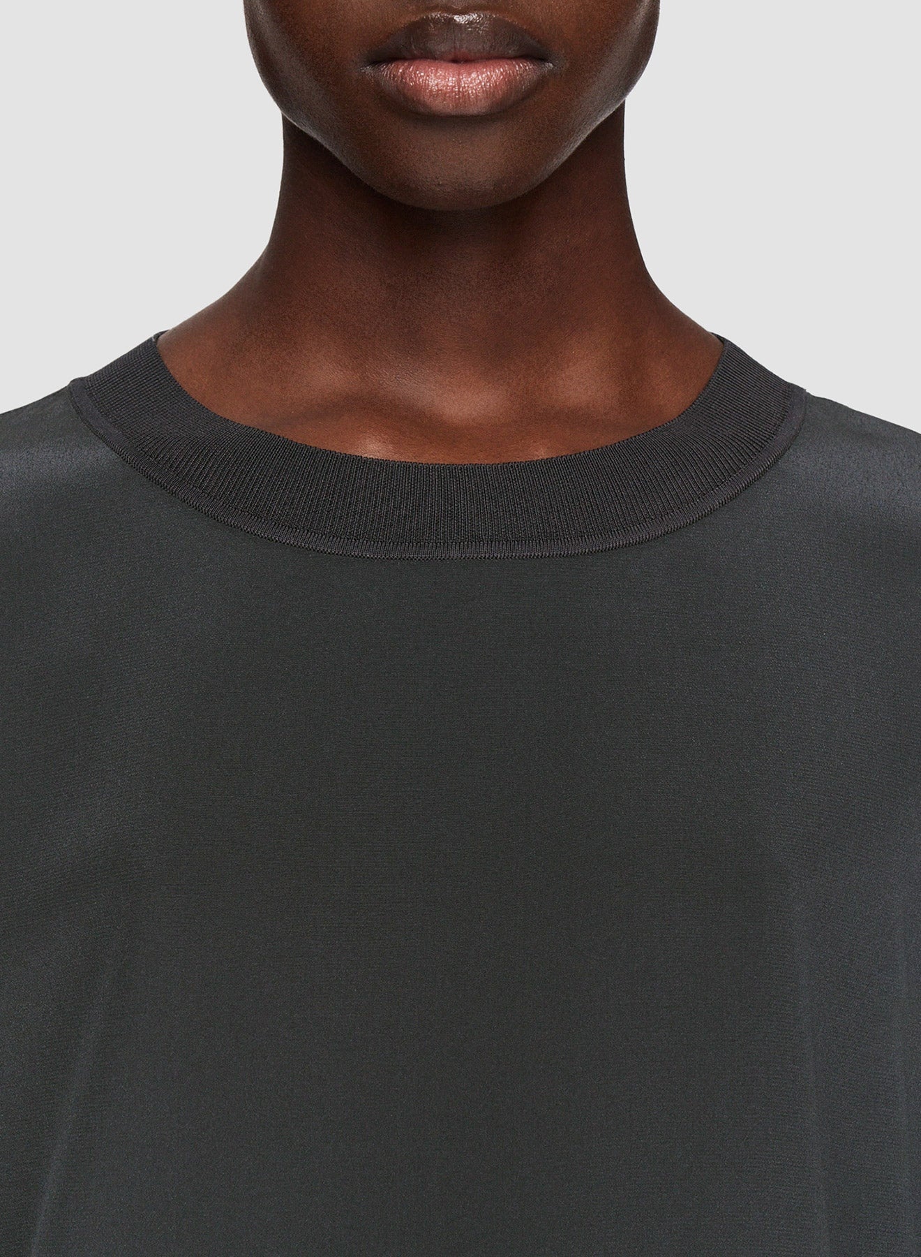 Silk Crepe de Soie Rubin Blouse - 5