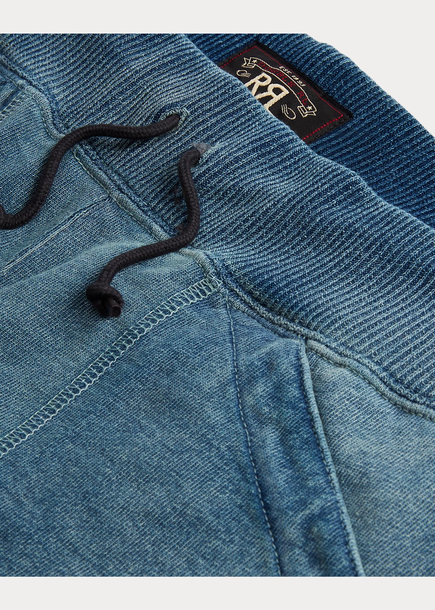 Indigo French Terry Sweatpant - 3