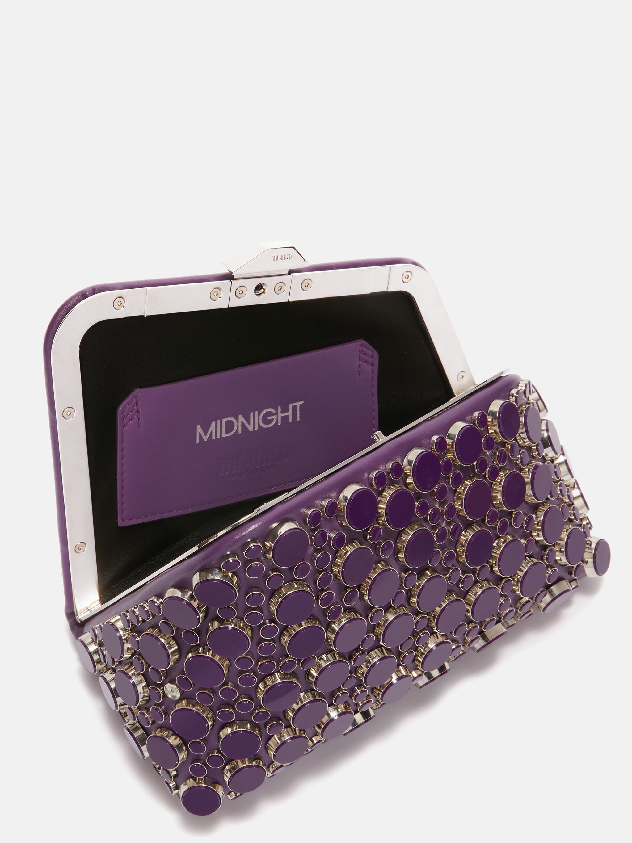 ''MIDNIGHT'' PURPLE MINI CLUTCH - 4