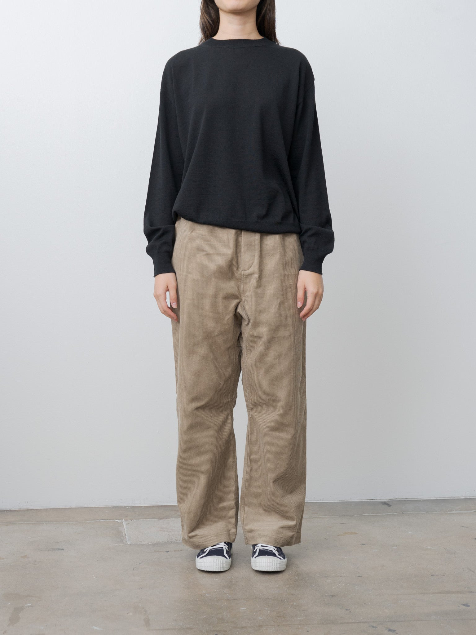 Muscat Extrafine Merino Wool Sweater - Black - 5