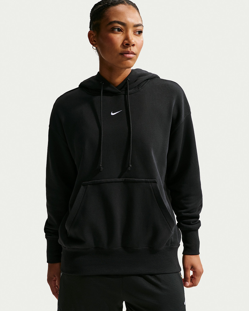 Nike Phoenix Fleece Women's Oversized Pullover Basketball Hoodie 1