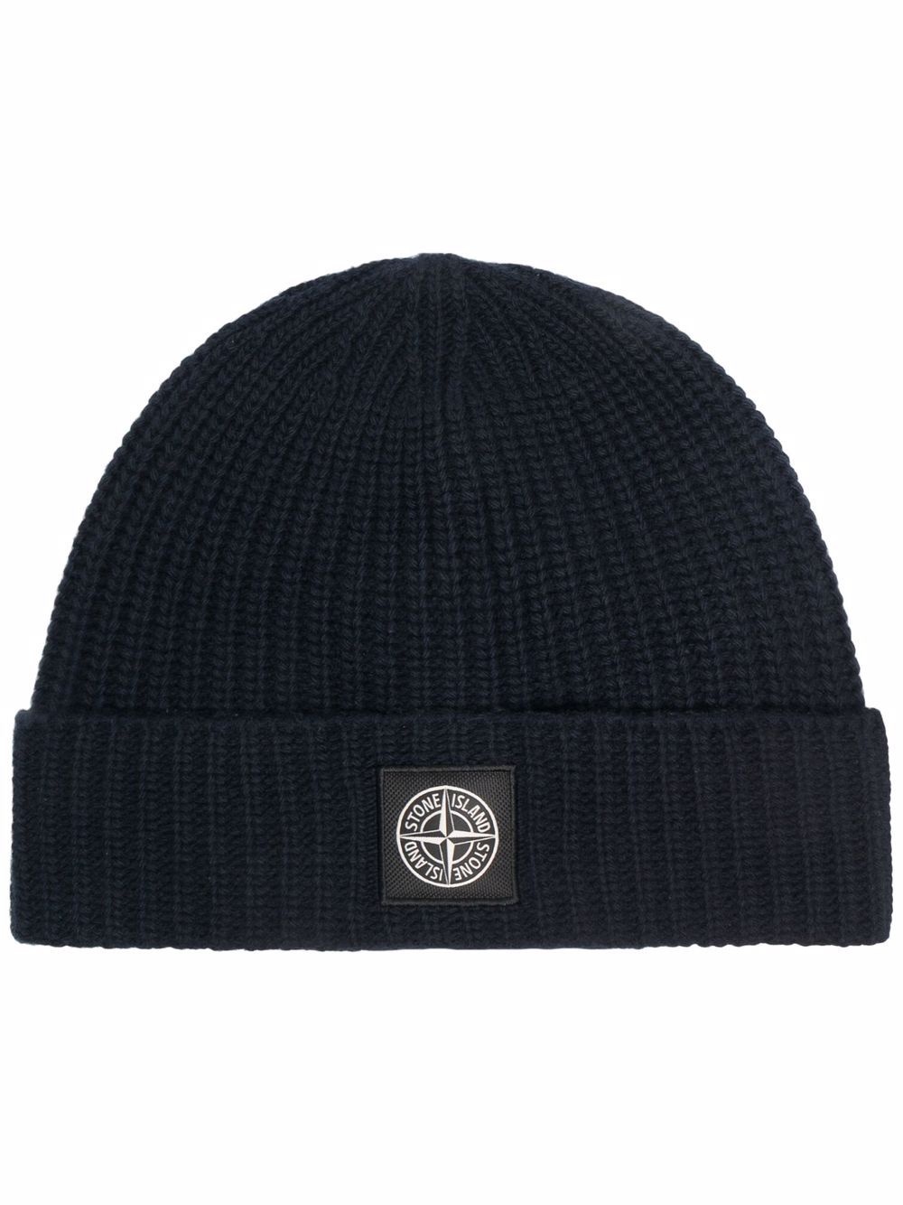 ribbed-knit wool beanie - 1