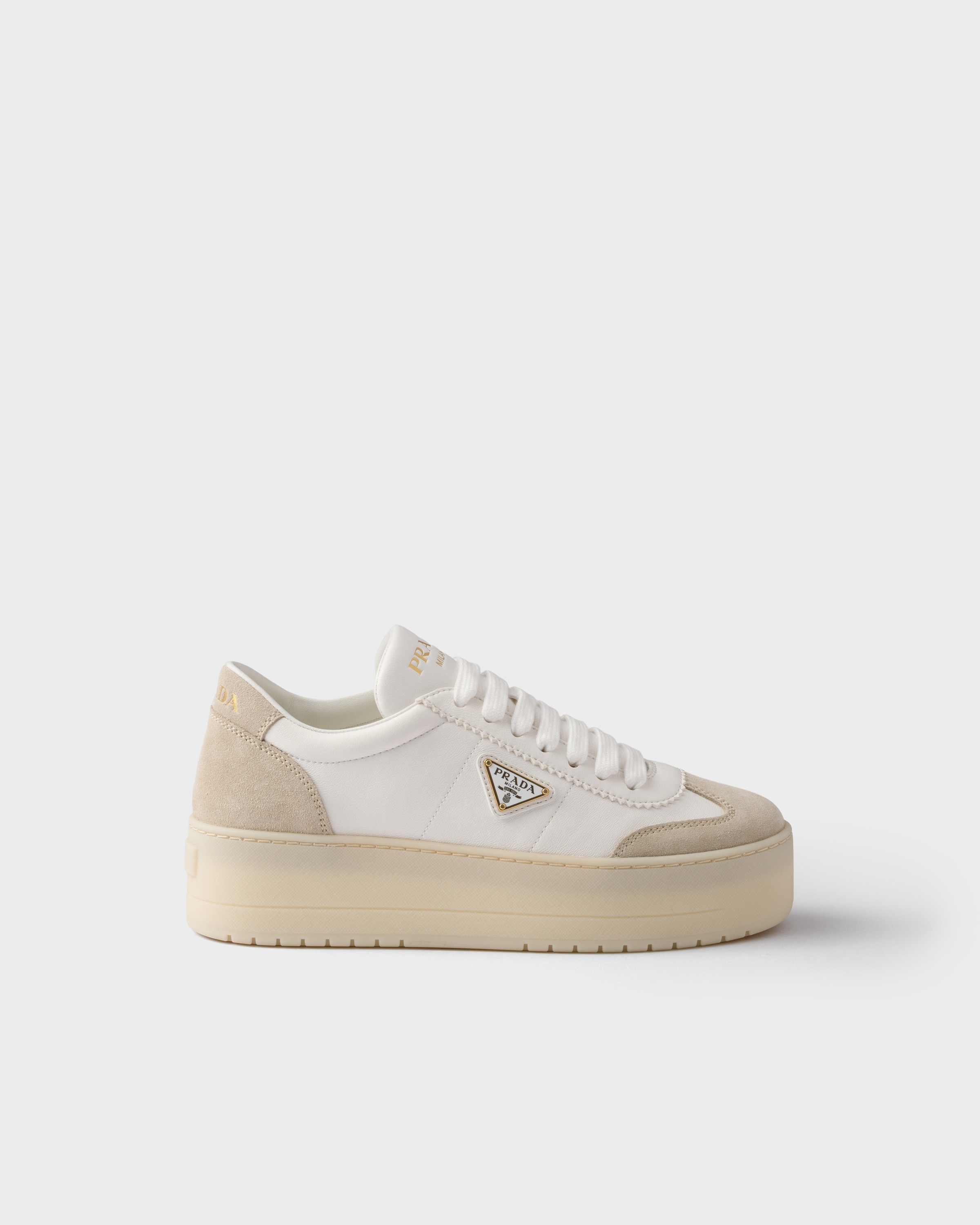 Downtown Bold nappa leather and suede sneakers - 2