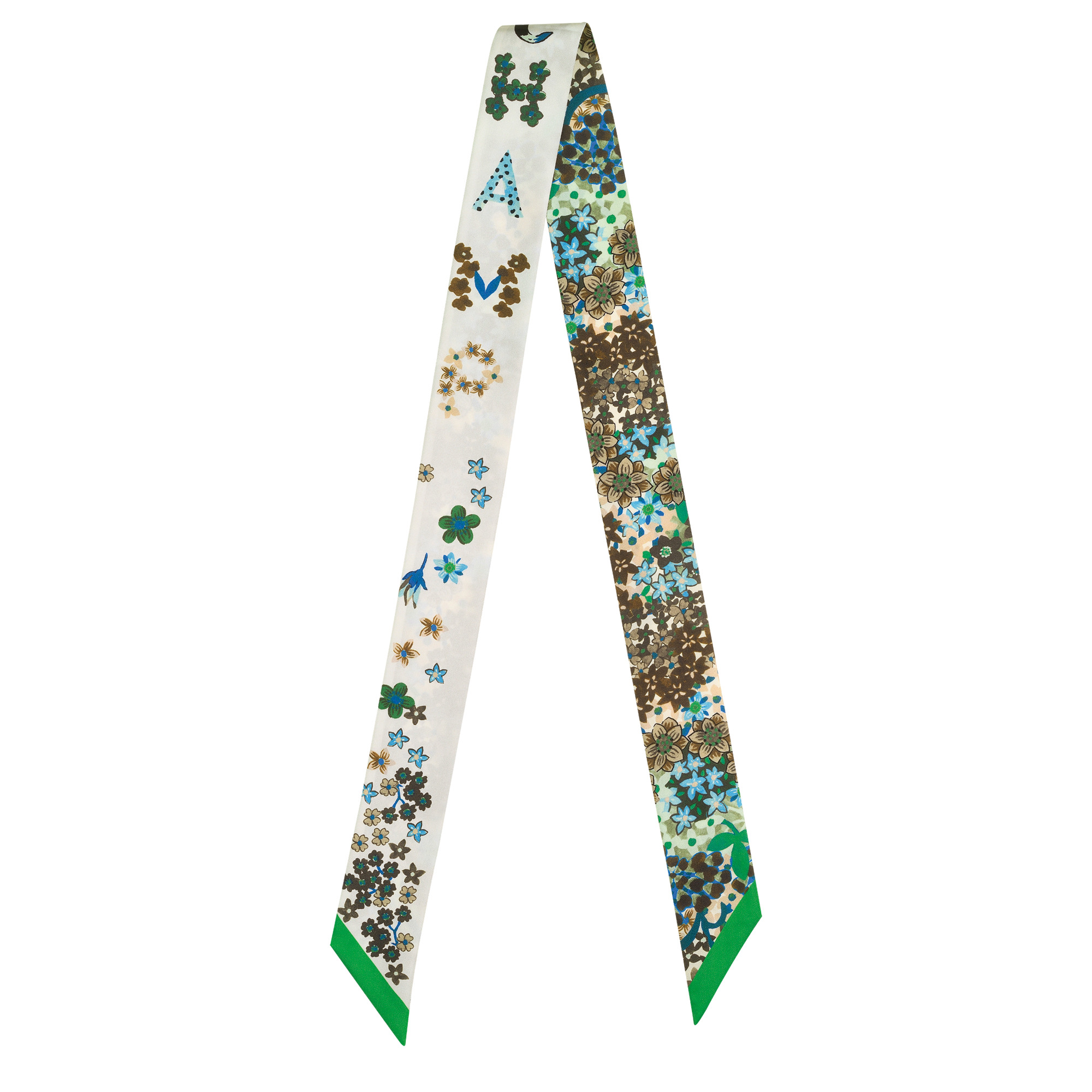 Collier de fleurs Bandeau Lawn - Silk - 1
