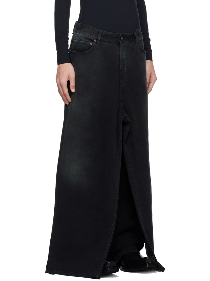 Black Double Side Jeans 2