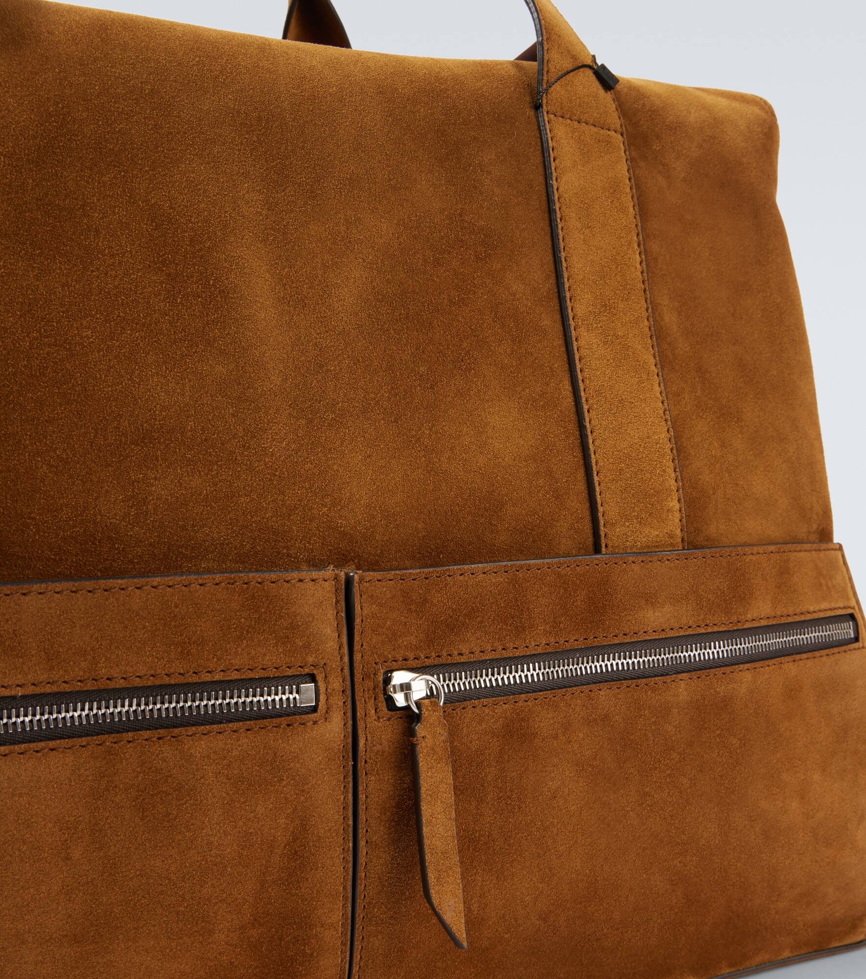 Racer 53 suede tote bag - 6