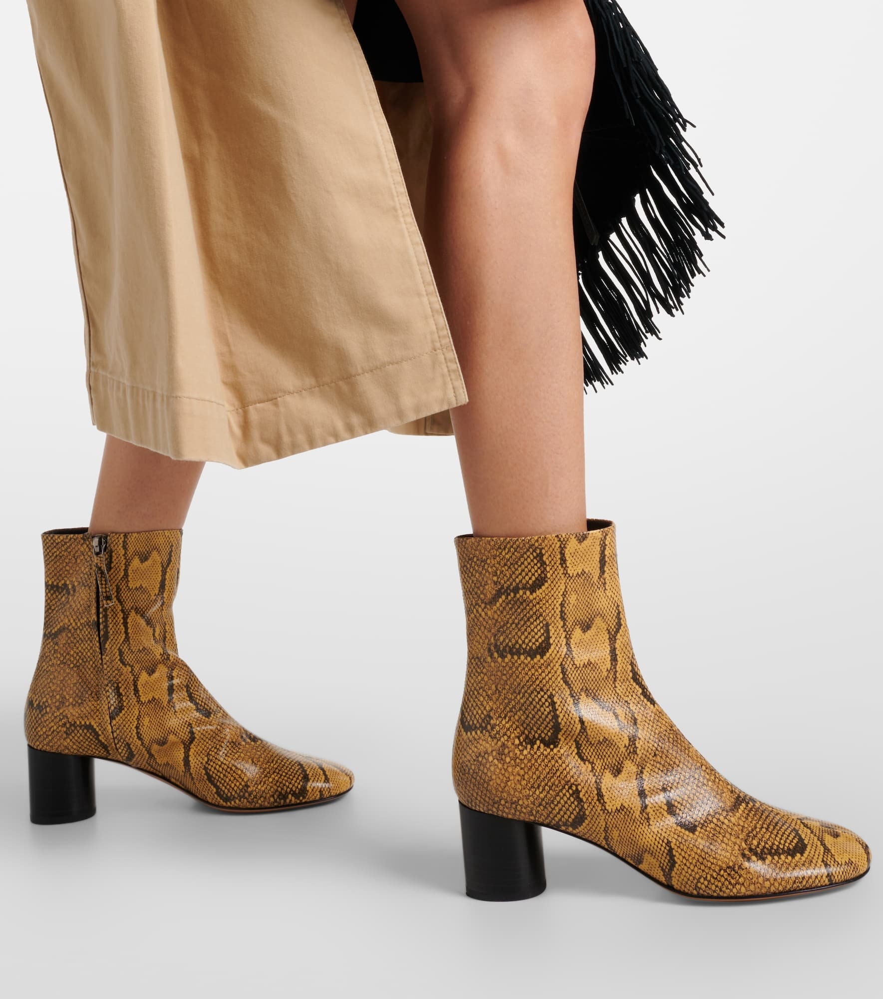 Laeden leather ankle boots - 4