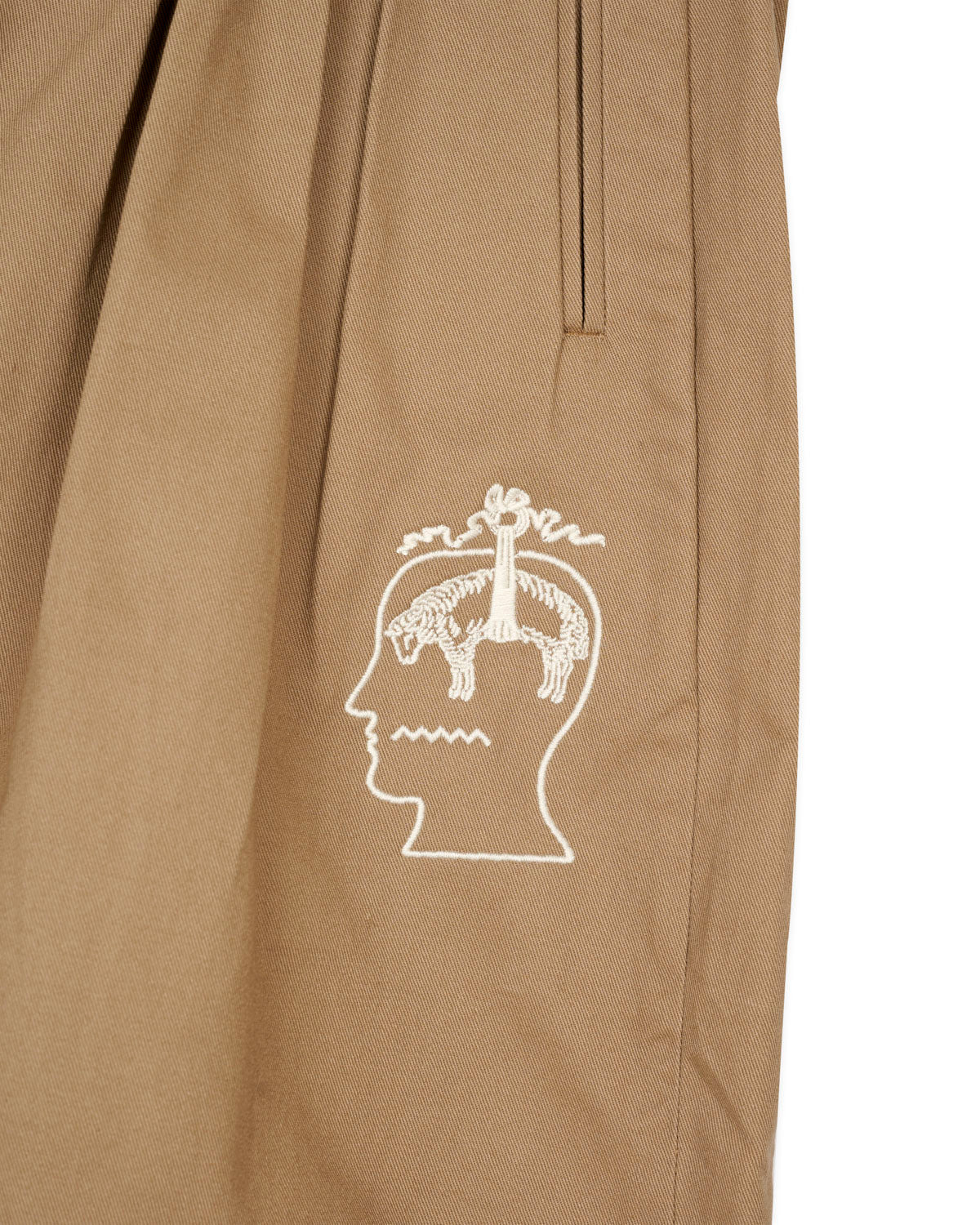 Brooks Brothers California Pleated Chino Short - Desert - 3