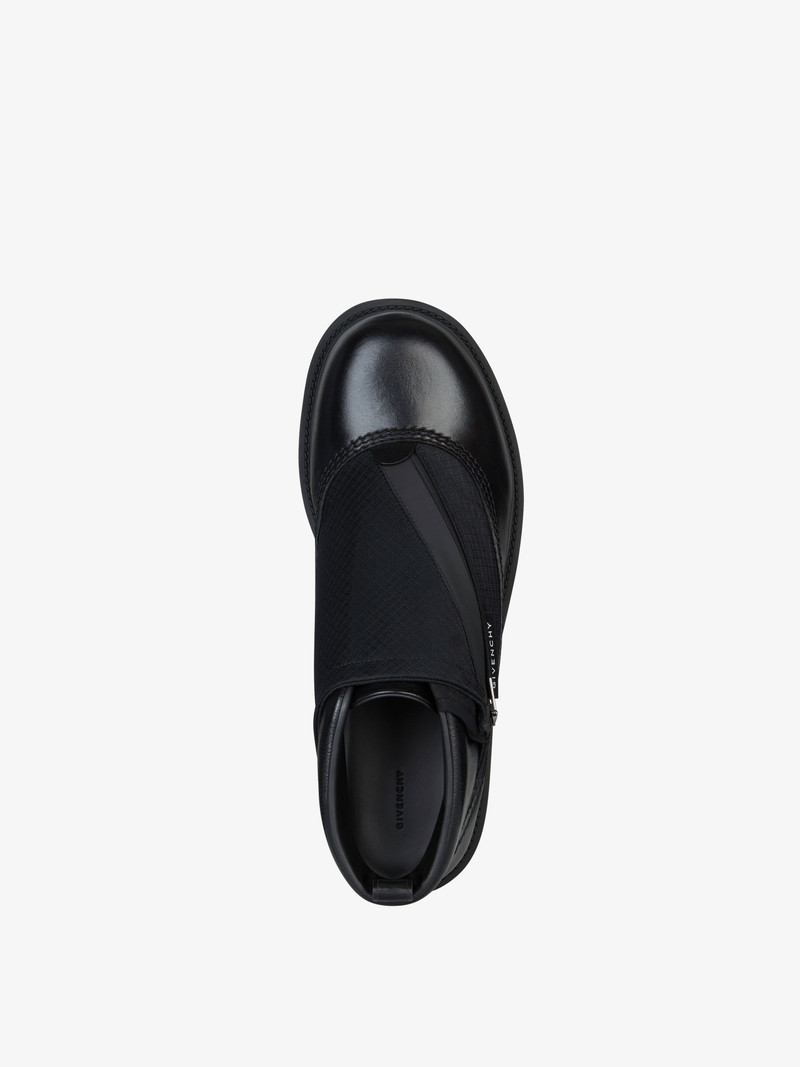 STORM ANKLE BOOTS IN LEATHER WITH ZIP 4