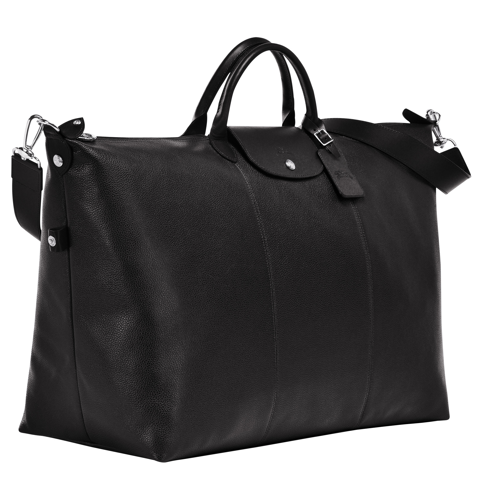 Le Foulonné S Travel bag Black - Leather - 3