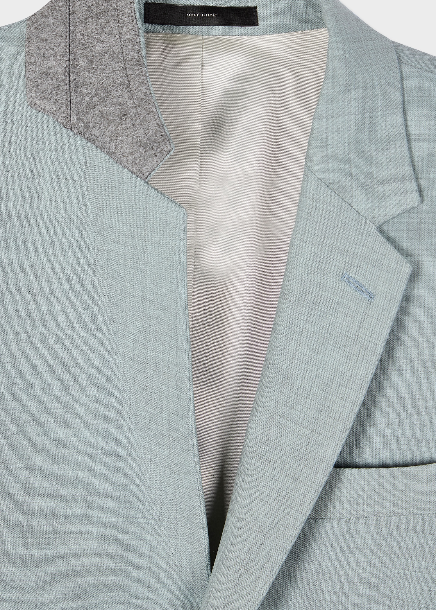 The Kensington - Light Blue Marl Overdyed Stretch-Wool Suit - 3