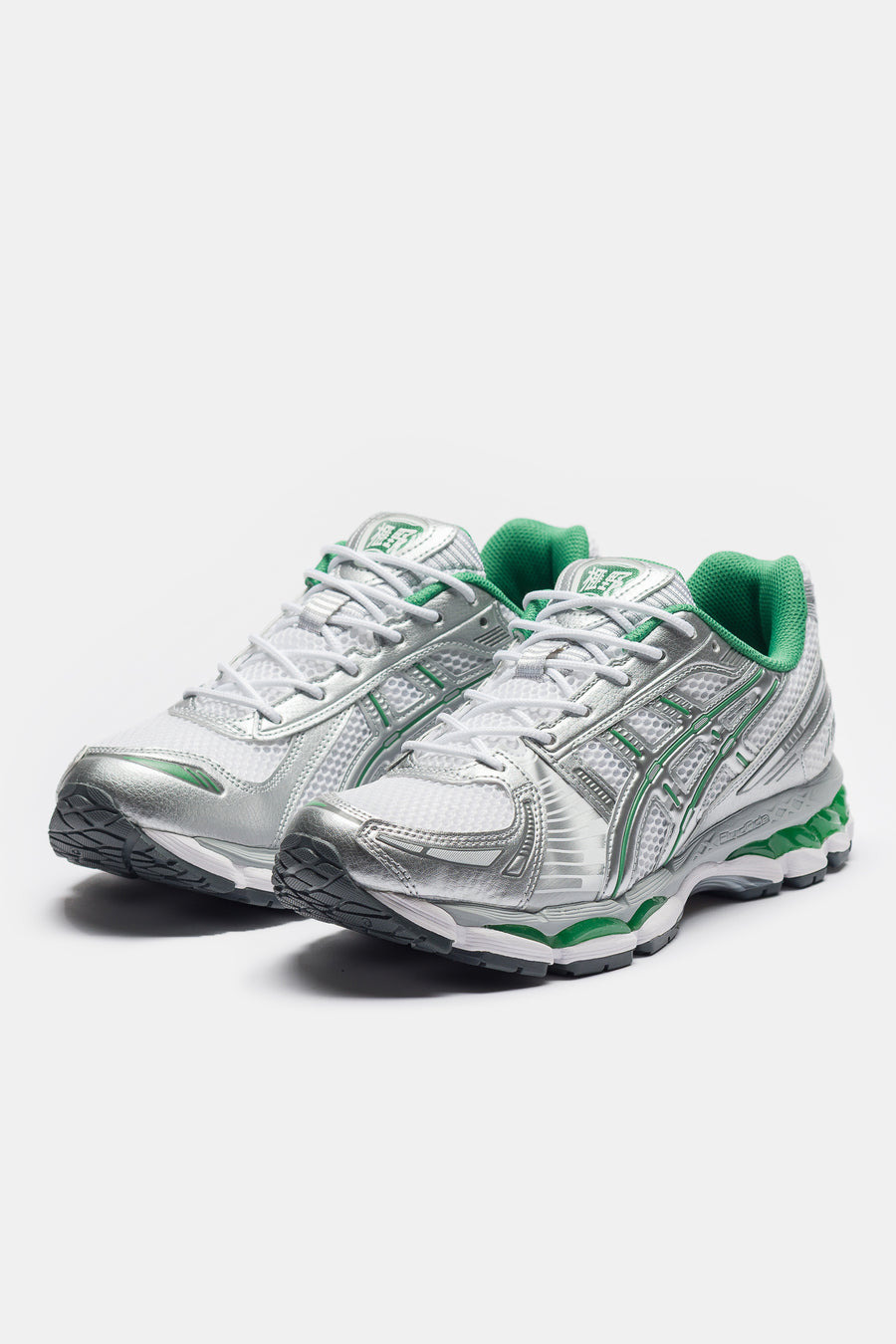 Gel-Kayano 12.1 Sneaker in White/Pure Silver - 3