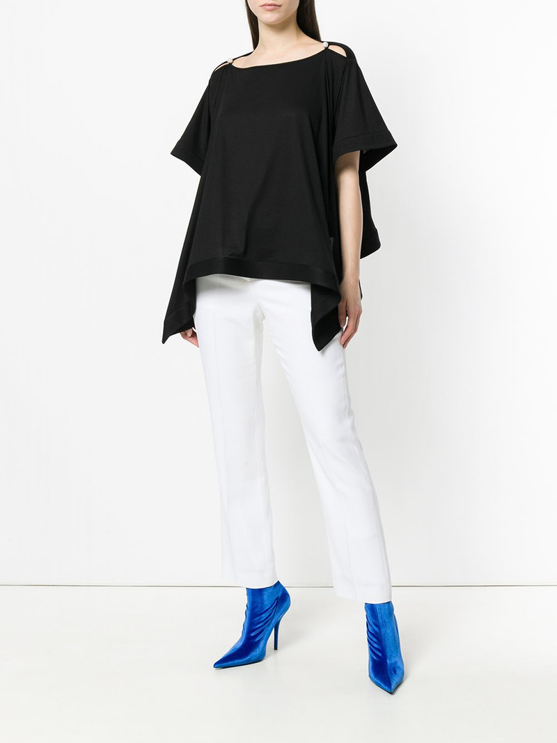 Givenchy draped hem T-shirt outlook