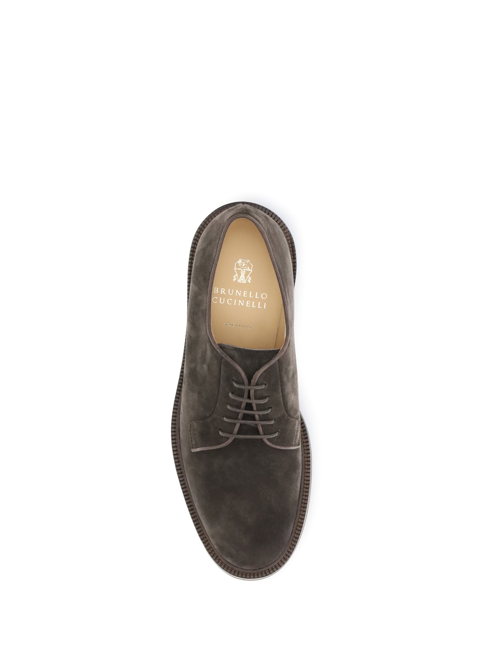 Brunello Cucinelli Men Pair Of Laced Shoes - 4