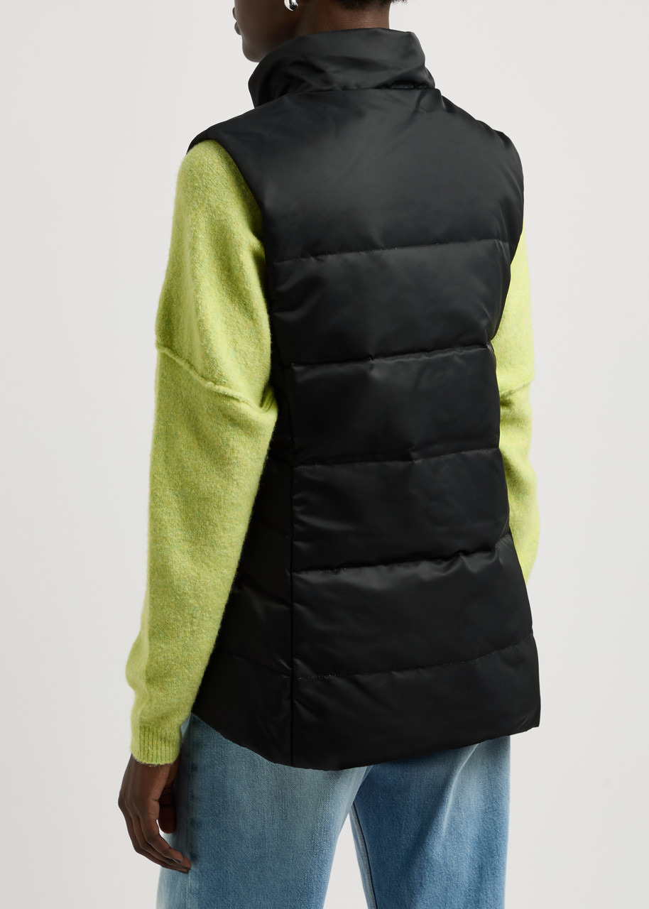 Freestyle quilted satin-shell gilet - 3