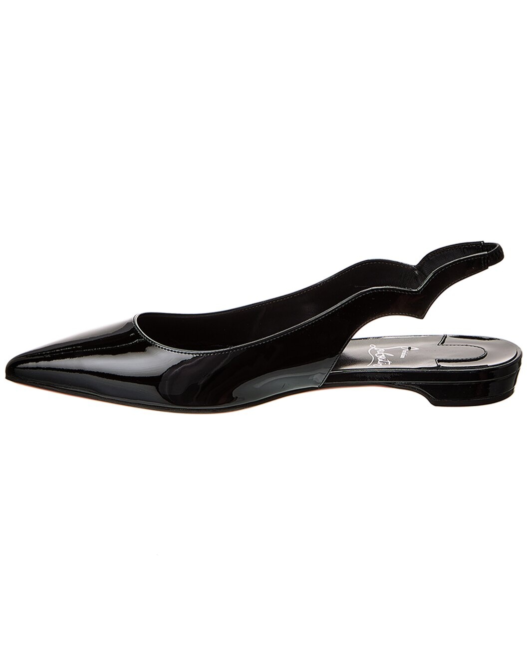 Christian Louboutin Hot Chickita Patent Slingback Flat - 2
