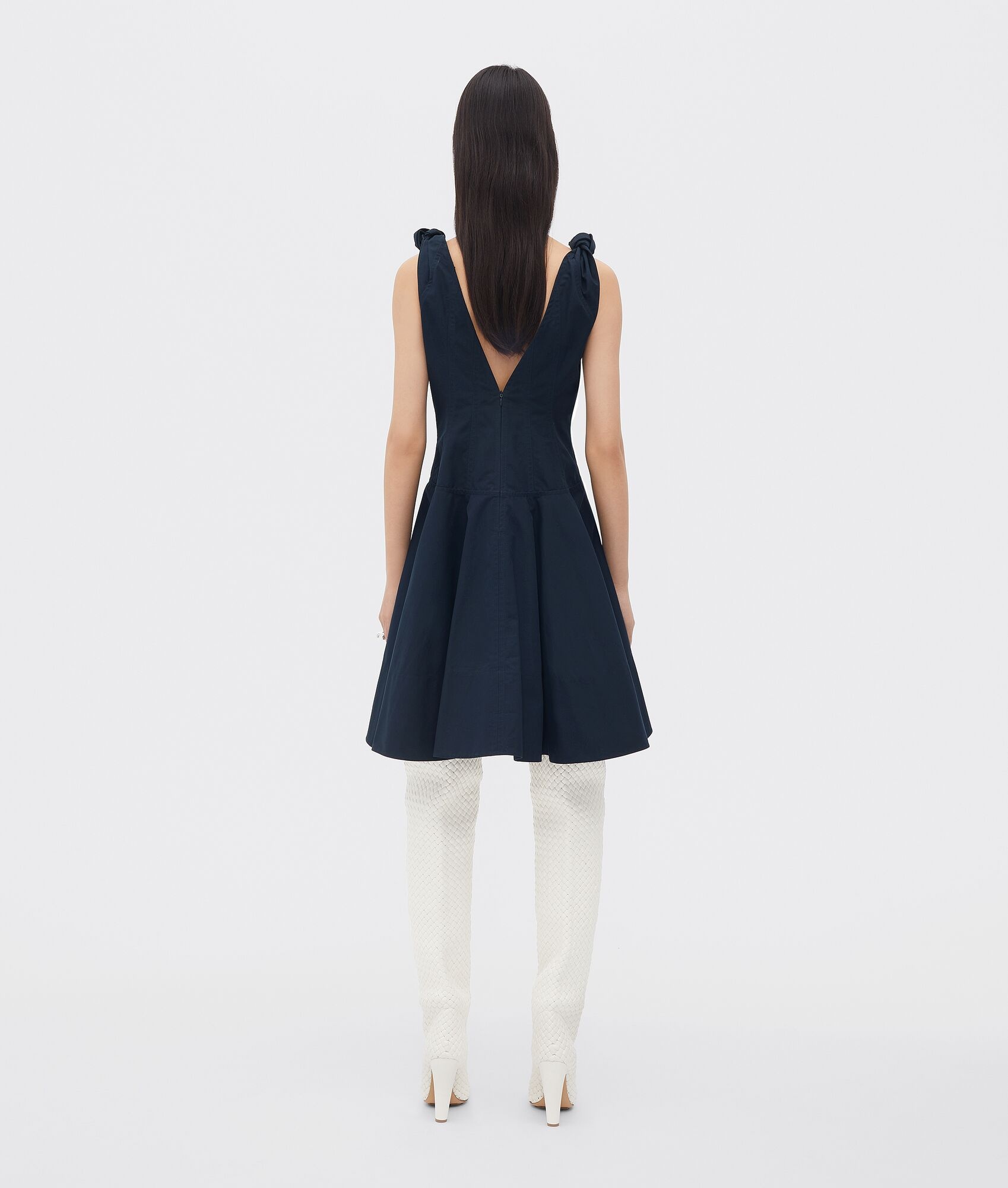 compact cotton dress - 3