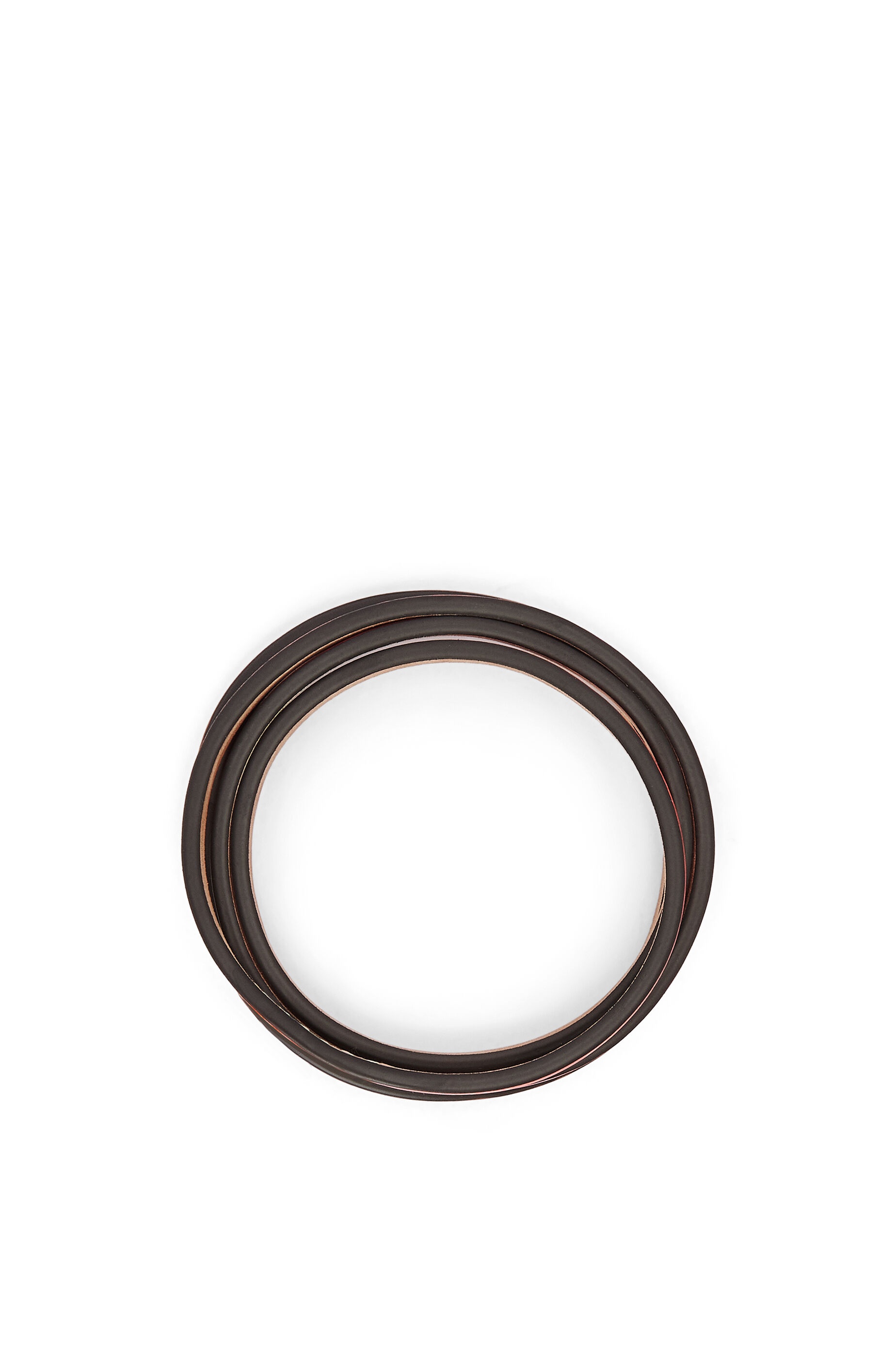 Double bangle set in classic calfskin - 2