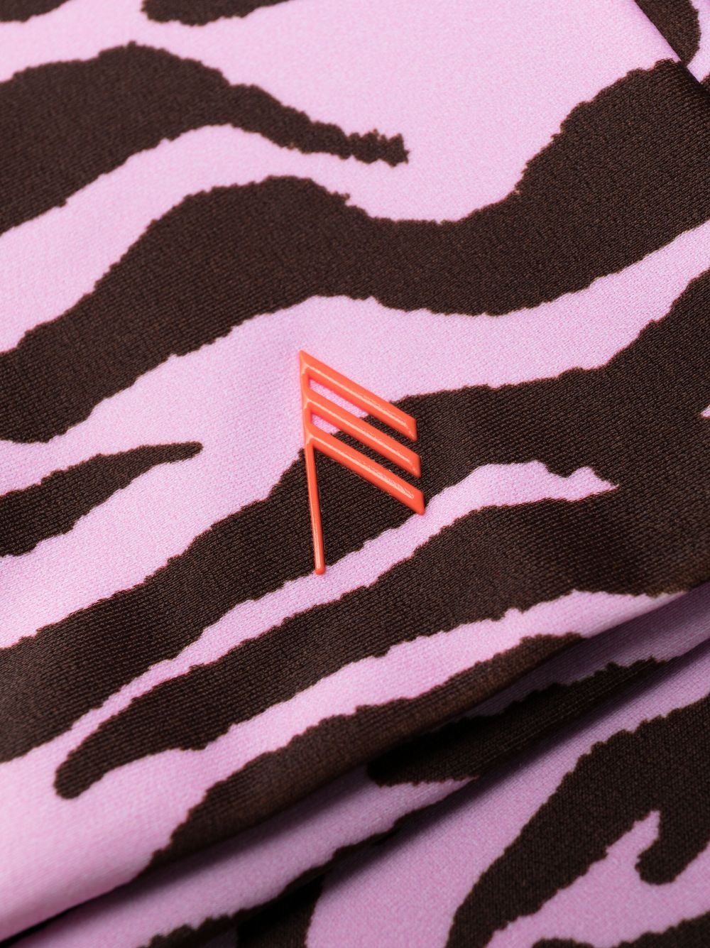 zebra-print pencil midi skirt - 3