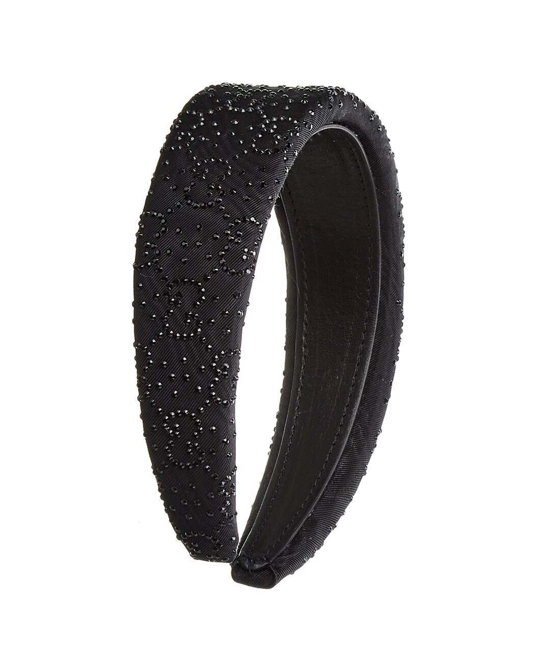 Gucci GG Crystal Moire Headband - 1