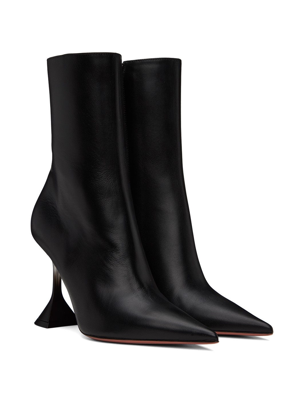 Black Giorgia Glass Boots - 4