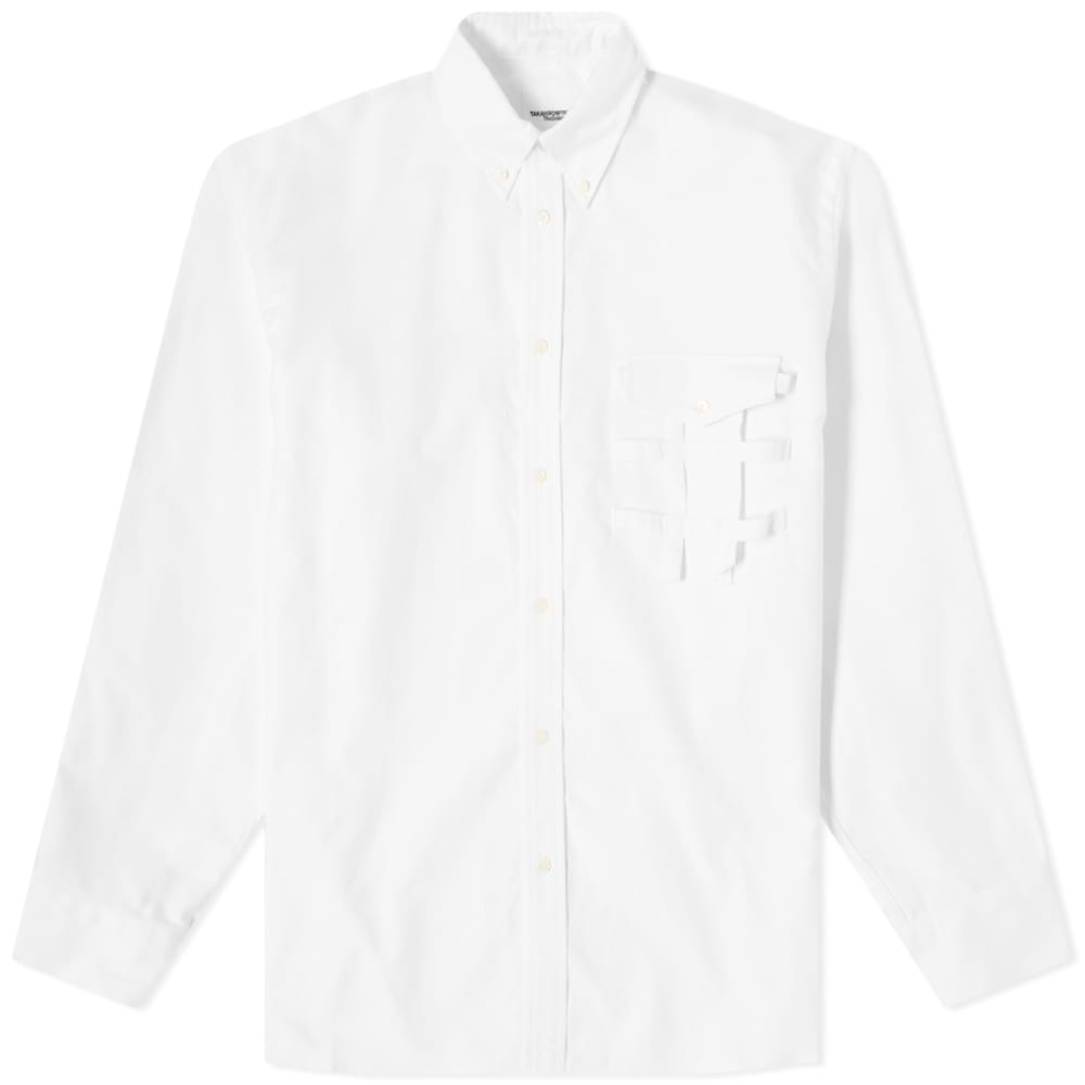 TAKAHIROMIYASHITA TheSoloist. Side Back Zip Button Down Shirt - 1