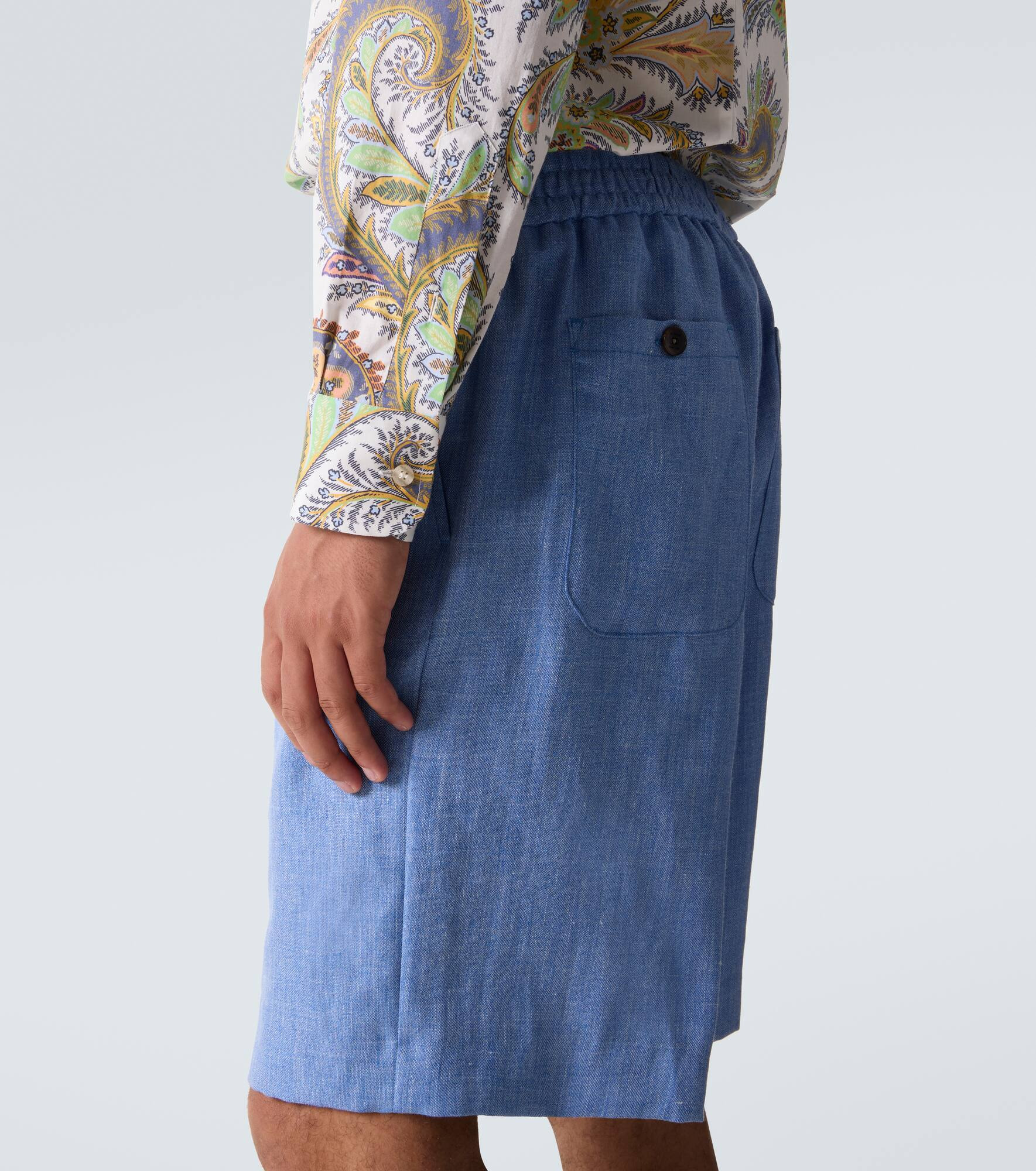 Paisley cotton poplin shirt - 6