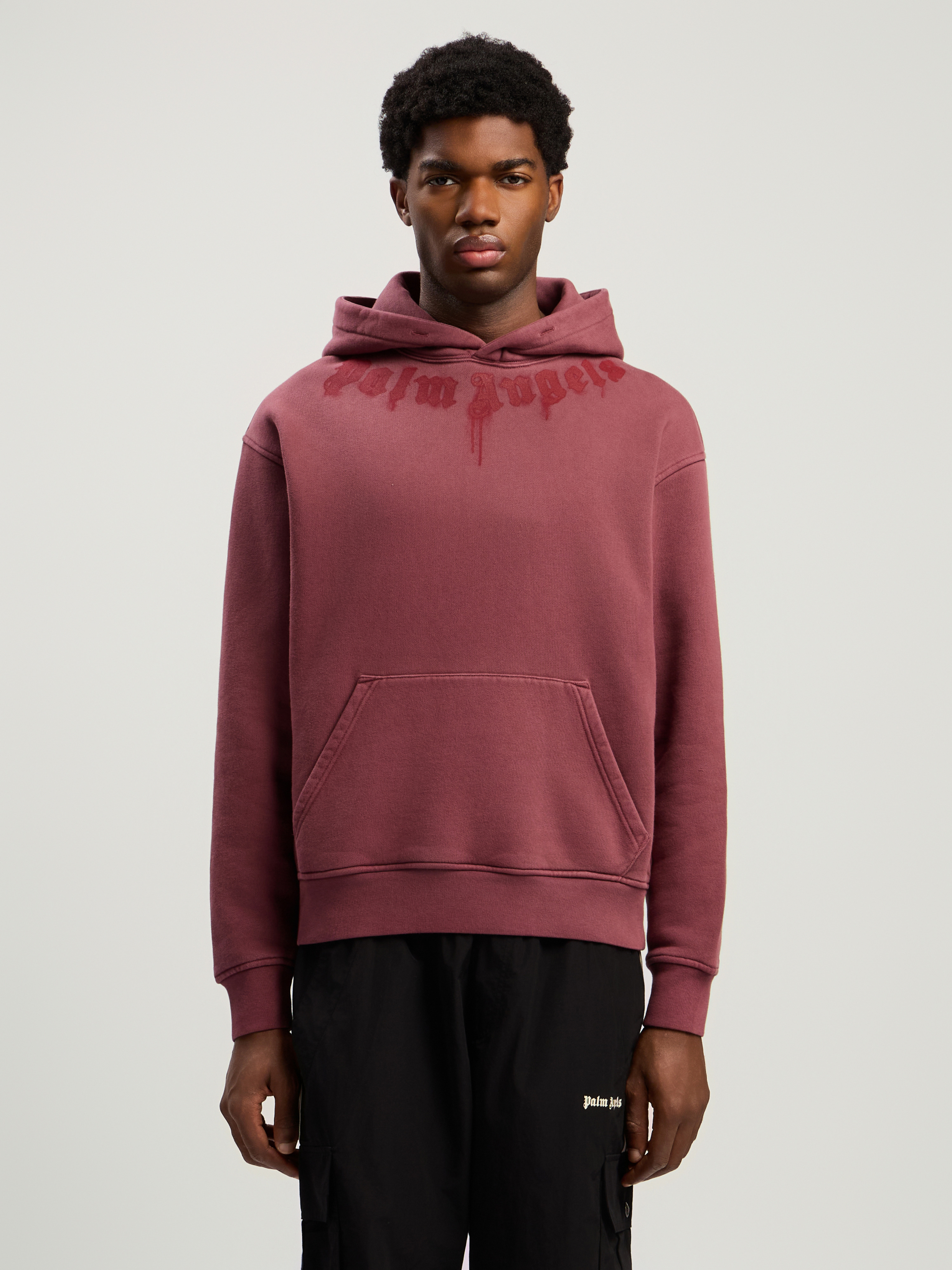Neck Logo Regular Hoodie - 3