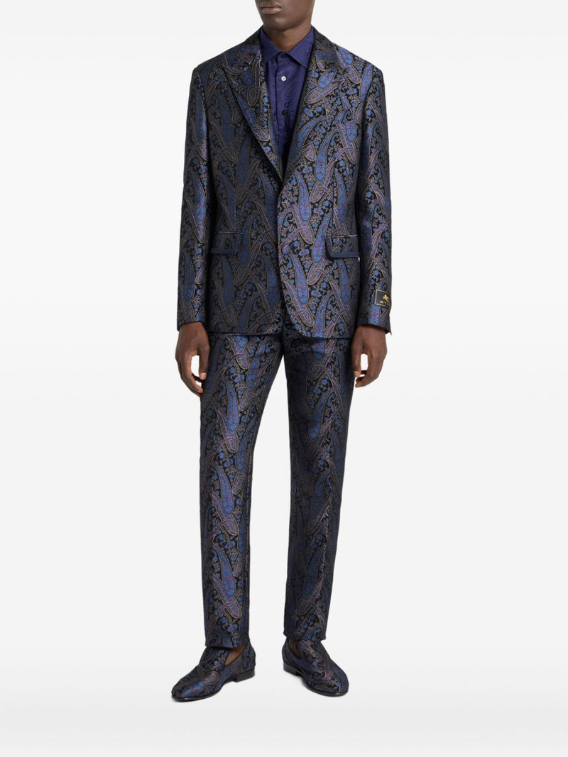 jacquard paisley-motif single-breasted jacket 3