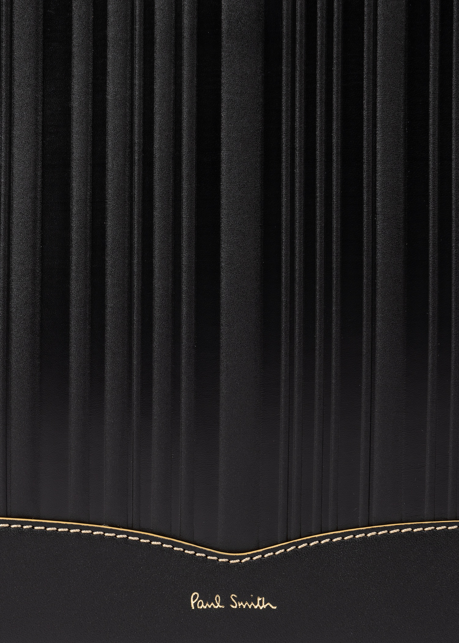 Women's 'Shadow Stripe' Leather Folio - 3