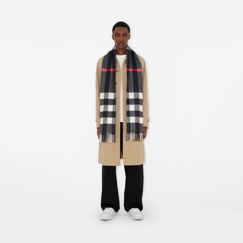 Check Cashmere Scarf 4
