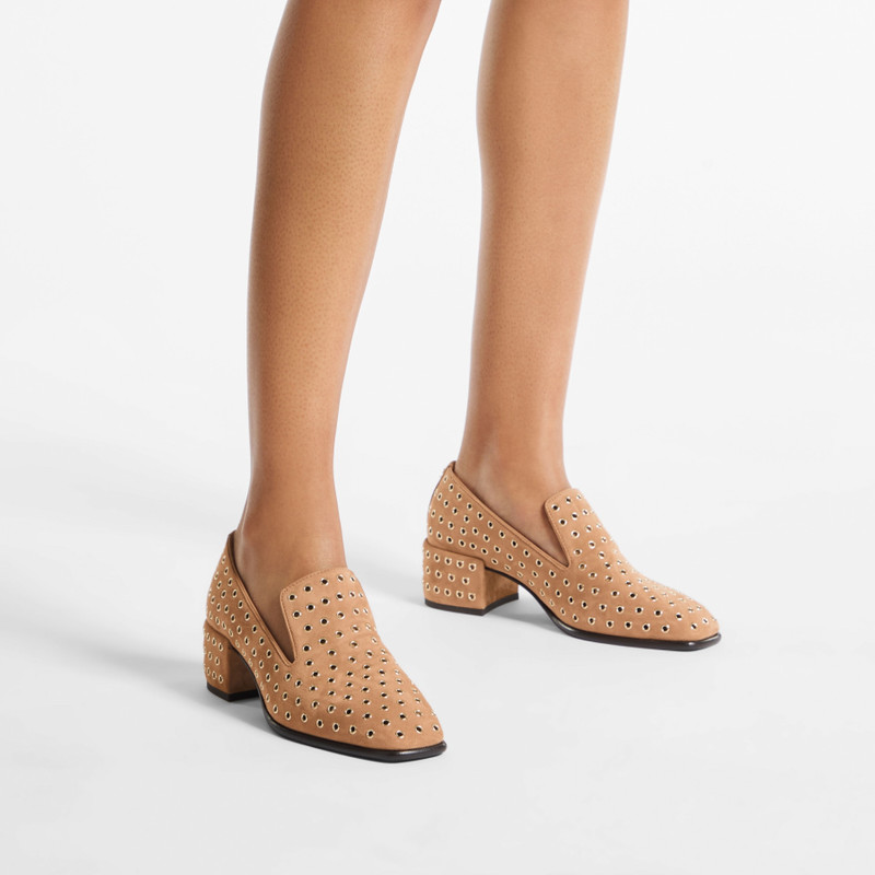 JIMMY CHOO null
Toffee Suede Slippers with Eyelets outlook