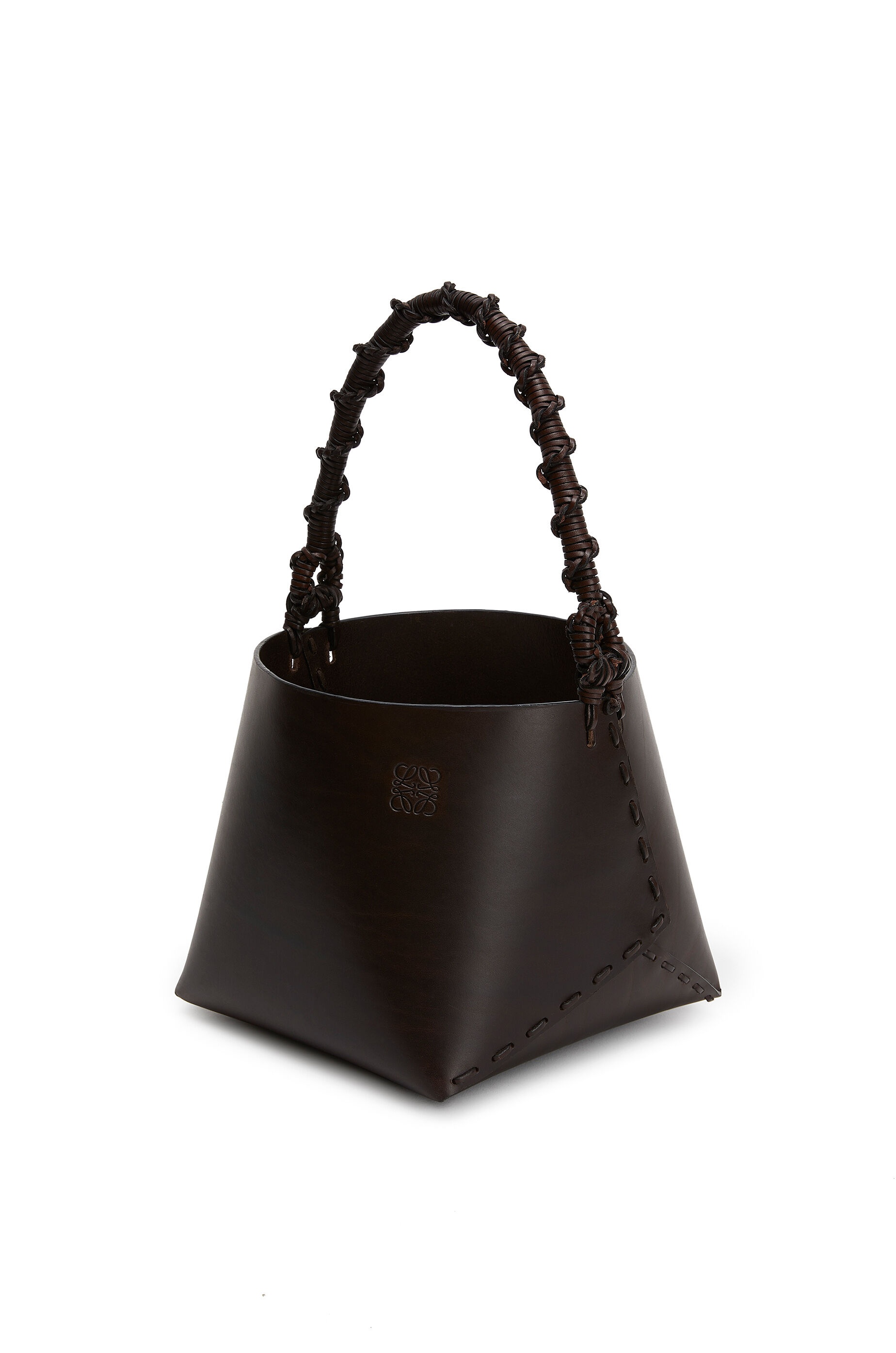 Bucket square bag in calfskin - 3