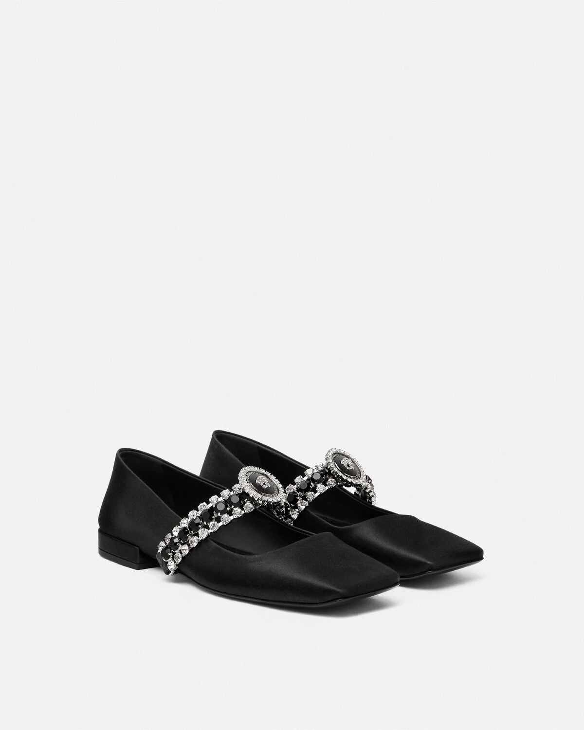 Crystal Gianni Ribbon Ballerinas - 2