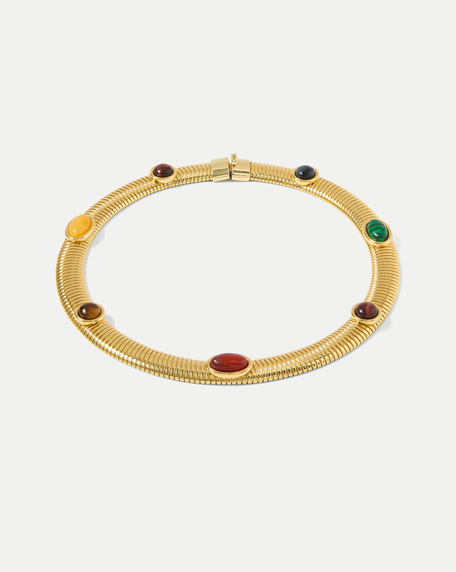 EMBELLISHED TUBOGAS COLLAR NECKLACE - 2