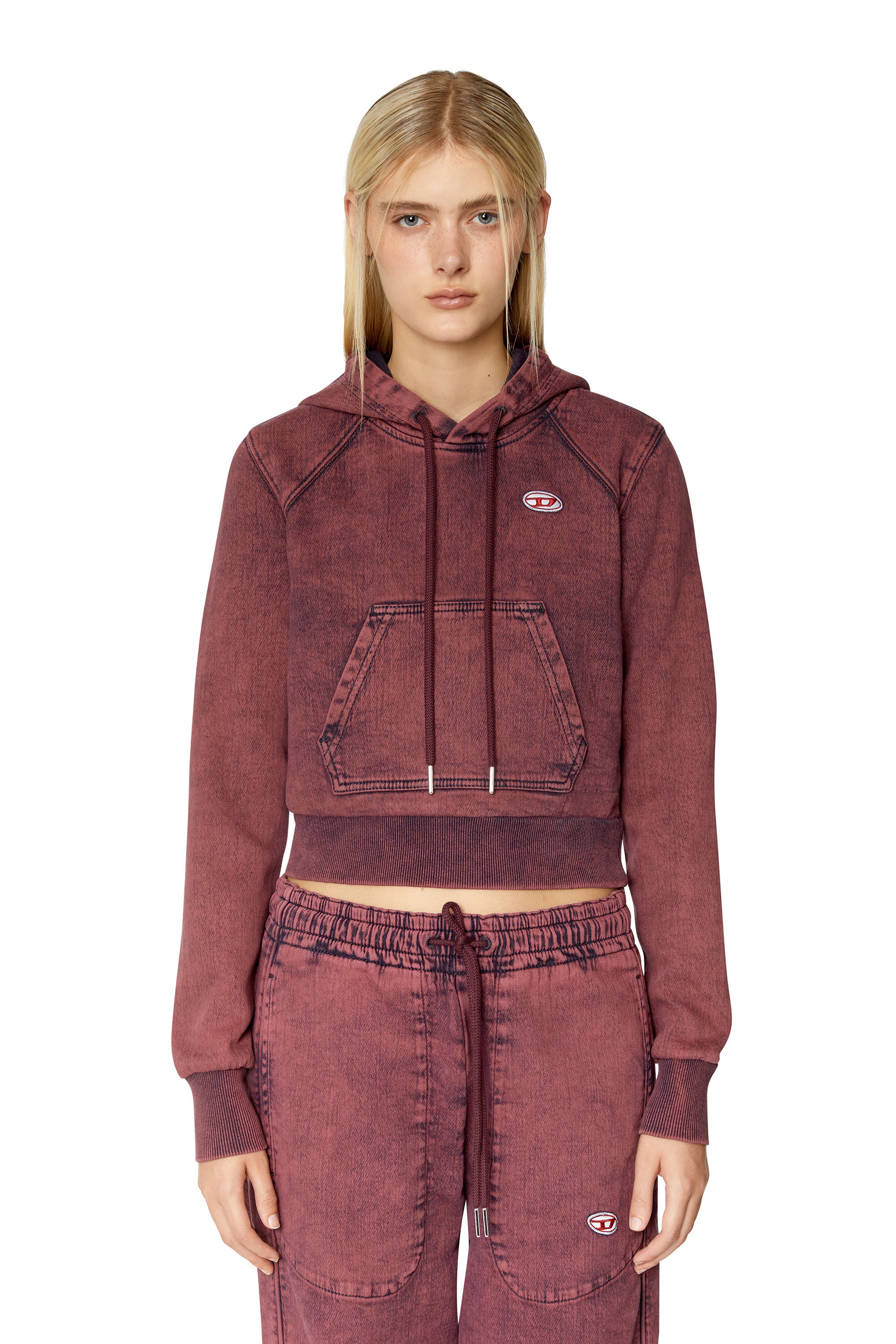 D-ANGY TRACK DENIM HOODIE - 3
