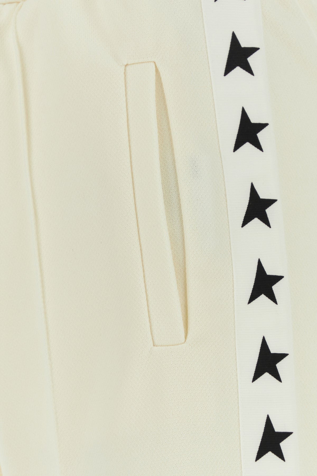 Ivory polyester Dorotea joggers - 3