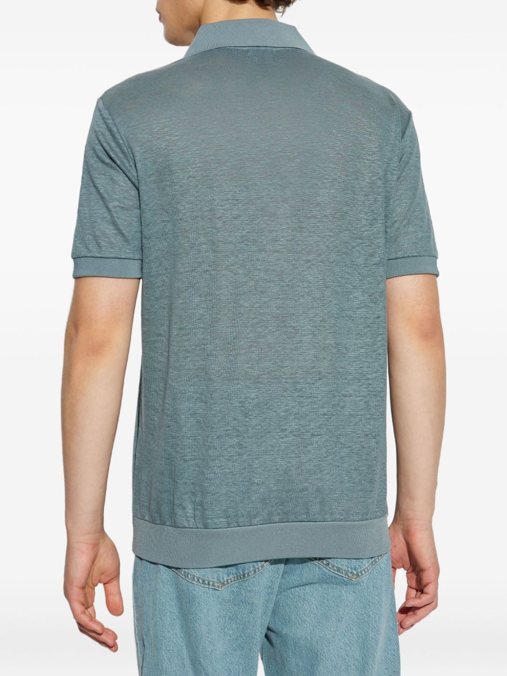 linen T-shirt - 4