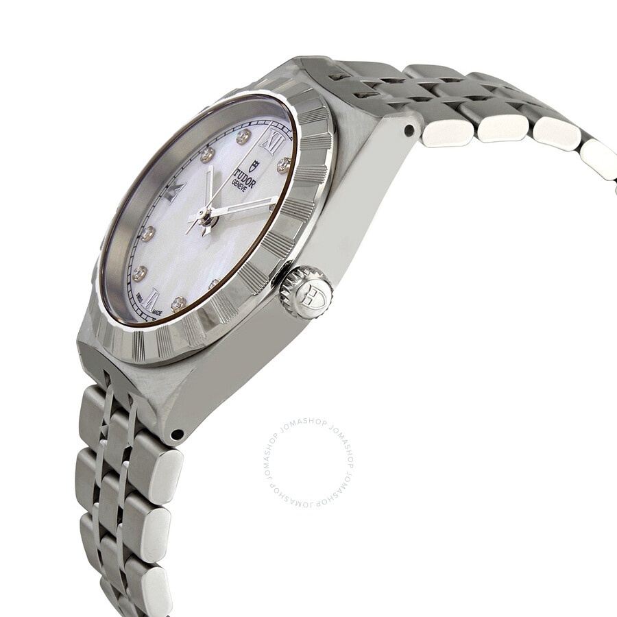 Tudor Royal Chronograph Automatic Diamond Ladies Watch M28400-0005 - 2