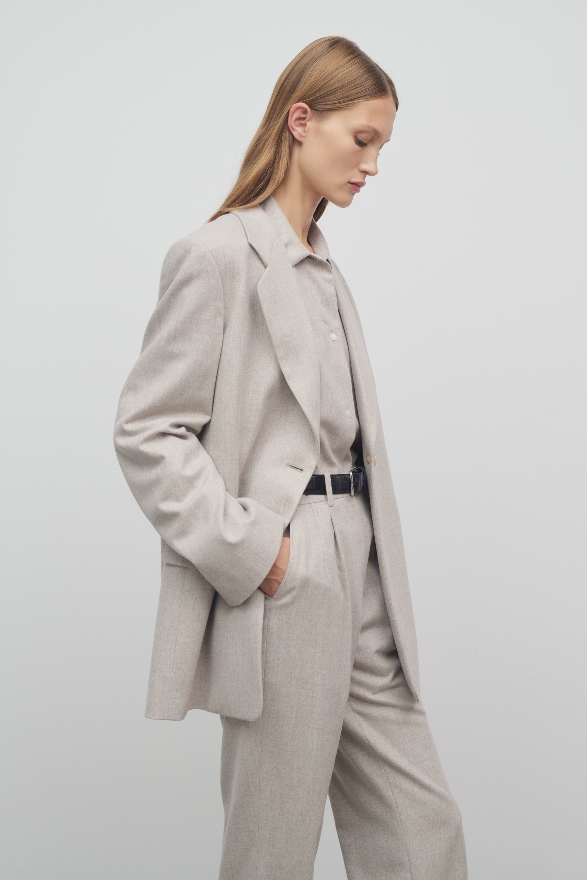 Vermont Jacket in Wool and Cashmere - 4