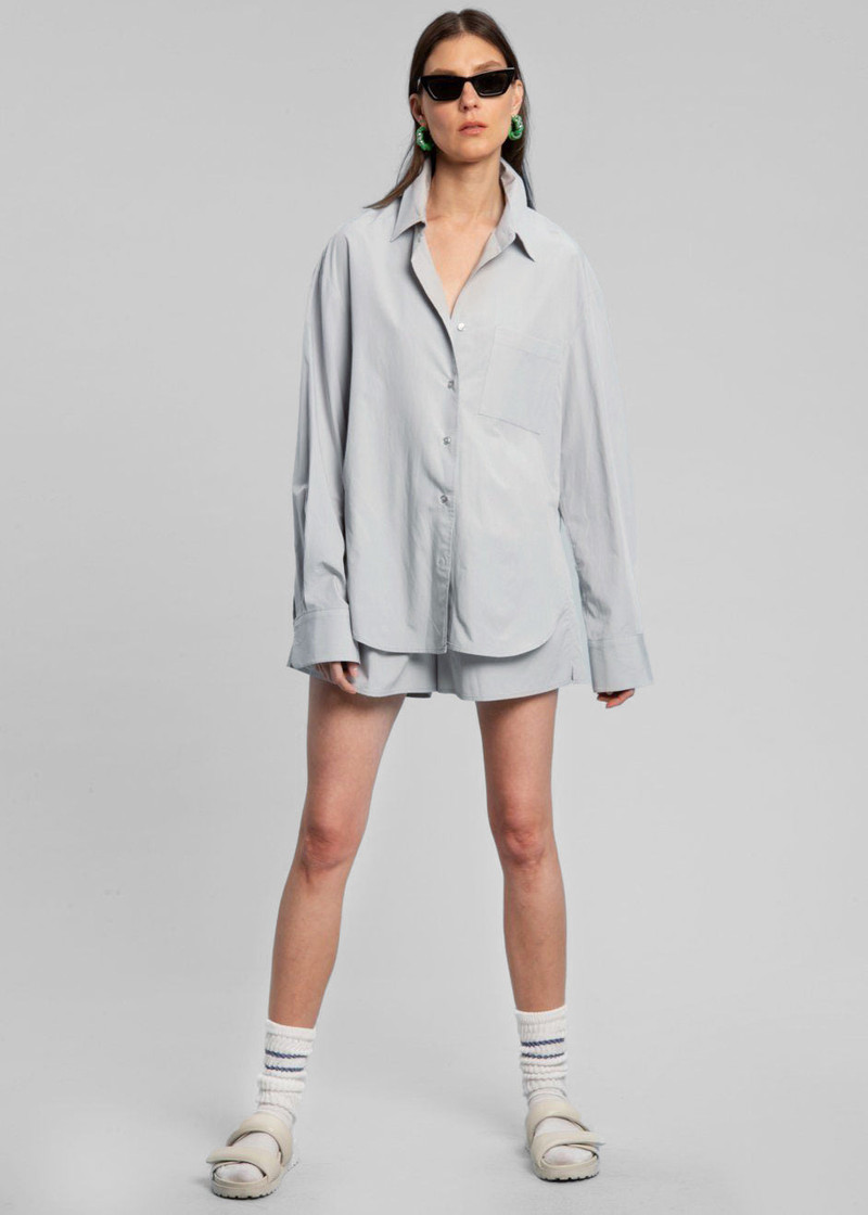 Lui Organic Cotton Shirt - Ice 12