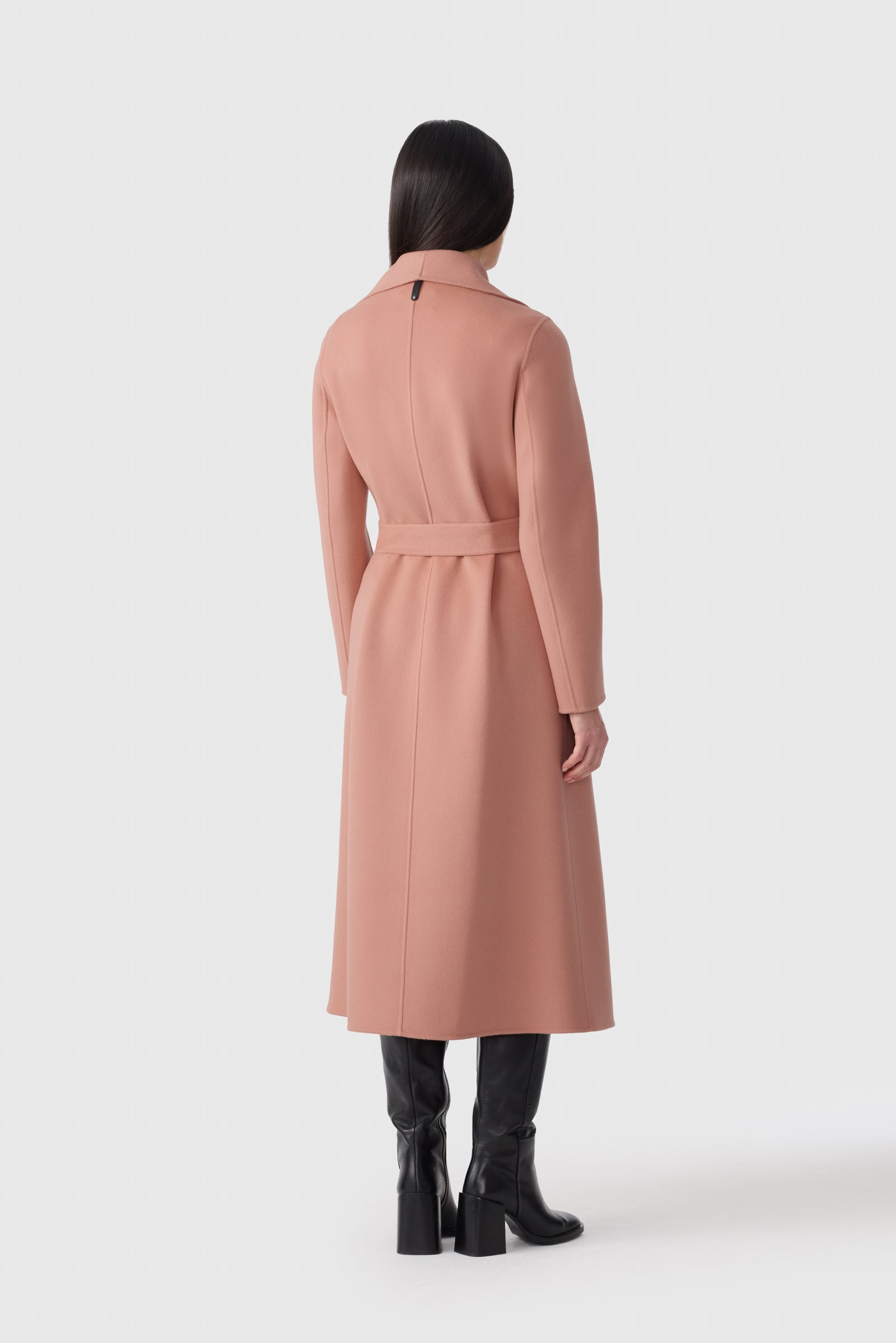 MAI-CN Double-face wool wrap coat - 4