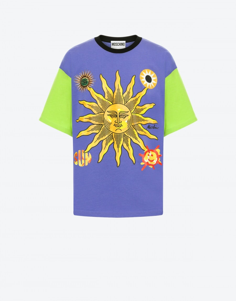 SUN SMILEY® THICK JERSEY T-SHIRT - 1