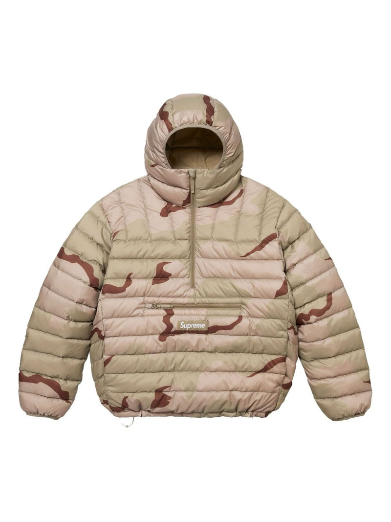 camouflage-pattern half-zip jacket 1