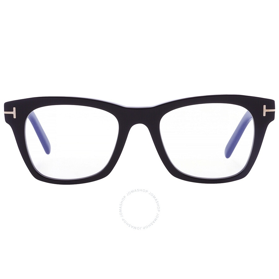 Tom Ford Blue Light Block Square Men's Eyeglasses FT5886-B 001 52 - 1