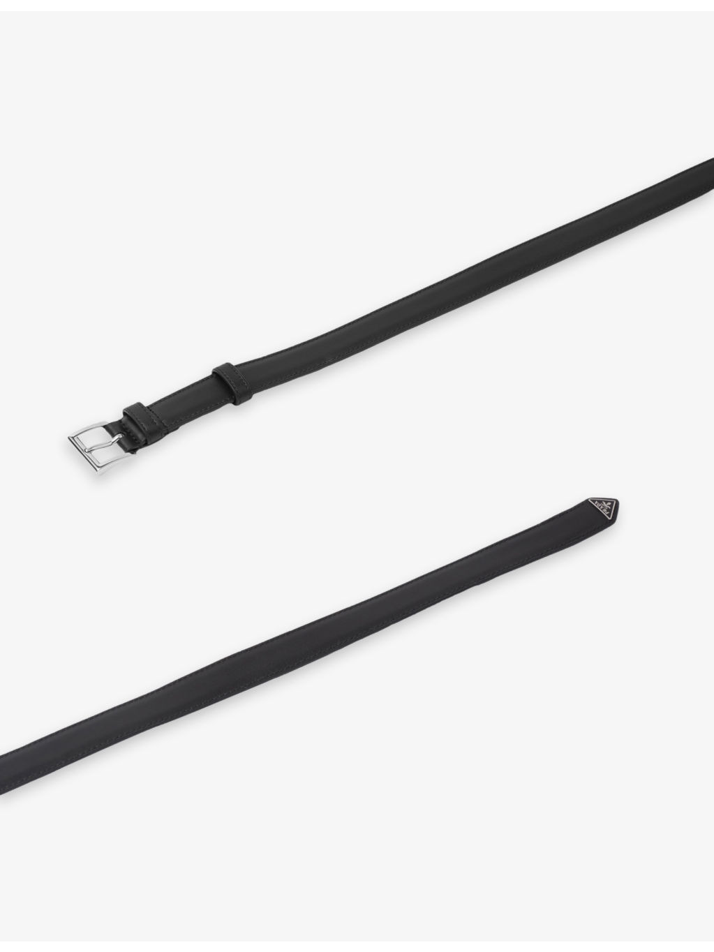 Logo-embellished leather belt - 3