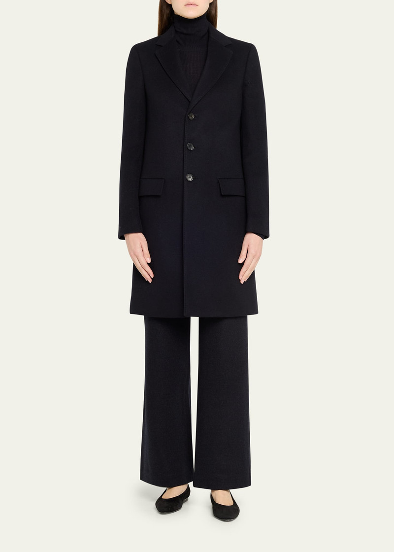 Loro Piana Alby Single-Breasted Cashmere Coat outlook